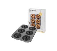 BIRKMANN EASY BAKING Plaque de cuisson cake - Acier carbone - Anti adhésif - Ø10 cm - 35 x 27 x 5 cm