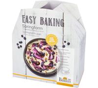 Birkmann Easy Baking Springform, Backform, Kuchenbackform, Kuchenform, Karbonstahl, Ø 16 cm, 881655