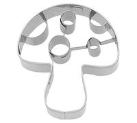 Birkmann - Emporte-pièce en forme de champignon - En acier inoxydable - Passe au lave-vaisselle - 5,5 cm