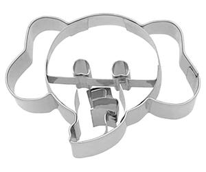 Birkmann Emporte-pièce en forme de tête d'éléphant en acier inoxydable Passe au lave-vaisselle 7 cm