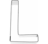 Birkmann Emporte-pièce lettre L, emporte-pièce, moule à biscuit, biscuit, acier inoxydable, 6 cm, 196407