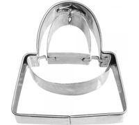 Birkmann Emporte-pièce sac à main, emporte-pièce, moule à biscuit, biscuit, acier inoxydable, 5.5 cm, 190955