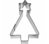BIRKMANN Emporte-pièce Sapin de Noël, géométrique, 7,5 cm, acier inoxydable, 197046