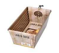Birkmann, Laib & Seel 210509 Moule à pain perforé en acier carbone avec revêtement anti-adhésif et recettes 20 cm