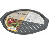 Birkmann Laib & Seele Pizzablech, Perforiert, Backblech, Pizza Blech, Karbonstahl, Ø 28 cm, 210424