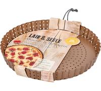 Birkmann Laib & Seele Quiche- & Tarteform, Quicheform, Backform, Kuchenbackform, Karbonstahl, Ø 25 cm, 210554