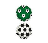 Birkmann Lot de 100 mini moules en papier Motif football