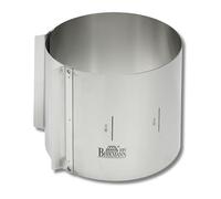 Birkmann RBV 429413 Easy Baking Anneau à gâteau Extra Haut en Acier à Ressort Hauteur 15 cm