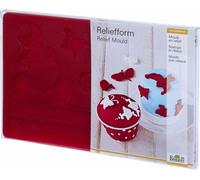 Birkmann Reliefform Blüten, Relief Form, Back Form, Backzubehör, Silikon, 21 cm, 254152