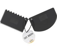 Birkmann Teigkarten-Set, Easy Baking, Teigschaber, Teigtrenner, Schaber, Kunststoff, Schwarz, 2-tlg., 421974
