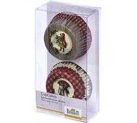 Birkmann Winter-Poesie CupCake, 48 Stück, Cupcakeförmchen, Backförmchen, Papierbackförmchen, Papier, Ø 7 cm, 442252