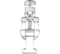 Birkmann XXL Ausstechform Nussknacker, Ausstecher, Plätzchenform, Keks, Plätzchen, Edelstahl, 18.5 cm, 198517