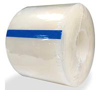 Birllaid Ruban d'étanchéité transparent pour fenêtre, Joint d'étanchéité Fenêtre - 7,6 cm x 45,7 m - Sans résidus - Transparent