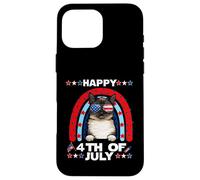 Birman Cat Happy 4th of July Patriotic American Cats Lovers Coque pour iPhone 16 Pro Max