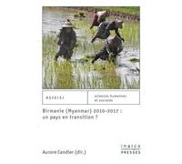 Birmanie (Myanmar) 2010-2017 : Un Pays En Transition ?