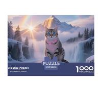 Birmanie Puzzle De 1000 Pièces pour Adultes Jeux Éducatif Défi Jouets Cadeaux Chat Mignon Illustration Colorée Enfants Dès 14 Ans38x26cm/1000pcs