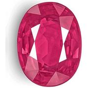 Birmanie Ruby/Manik Lab Pierre précieuse naturelle certifiée 5,25 Ratti - 4,45 carat-B07H6XCH-01