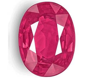 Birmanie Ruby/Manik Lab Pierre précieuse naturelle certifiée 5,25 Ratti - 4,45 carat-B07H6XCH-01