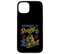 Birmingham AL Boxe MMA USA Vintage Design Vieilli Coque pour iPhone 15 Plus