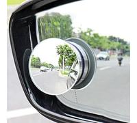 BIRNN 2 Pièces Rétroviseurs Grand Angle pour Moto pour Honda Forza 300 125 250, Miroir d'angle Mort de Moto Rétroviseur 360° Ultra Grand Angle Rétroviseurs Panoramiques pour Moto,A Round Type