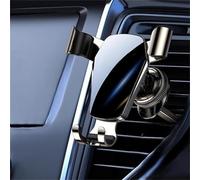 BIRNN Support Téléphone Voiture pour BMW X2 X2M F39 18i 18d 20i 20d M35i 25d 25e, Support Telephone Voiture Grille Aération 360° Rotation Porte Téléphone Voiture Universel,A Black