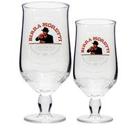 Birra Moretti Ensemble de verres à bière et demi-pinte