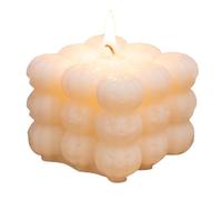 Birtern Bougie parfumée tête de mort, bougies parfumées en forme de crâne pour Halloween | Bougie créative en forme de cube à bulles, bougies parfumées sans danger pour les fêtes de fin d'année