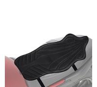 Birtern Coussin de siège de moto | Coussin de siège gonflable - Accessoire de chaise de soutien lombaire doux et rafraîchissant pour s'asseoir, voyager, vélo, famille, amis