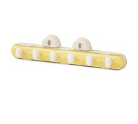 Birtern Crochets à ventouse de douche, porte-ustensiles de cuisine, porte-chapeaux à 6 crochets, porte-ustensiles de cuisine, porte-chapeaux, support coulissant pour soutien-gorge pour placard