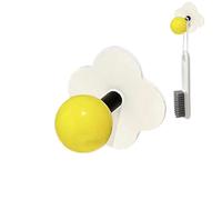 Birtern Crochets sans perçage | Crochets muraux en forme de fleur sans perçage | Cintre décoratif coloré pour petits articles de cuisine à suspendre