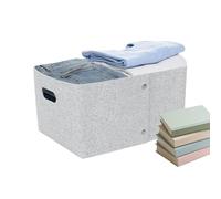 Birtern Paniers d'étagère, boîte de rangement en feutre, panier de rangement pliable, pour jouets de chien, collations, télécommandes, livres, serviettes