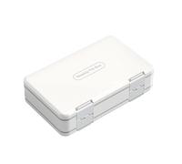 Birtern Pilulier | Distributeur de médicaments portable, étui à médicaments quotidien, sept jours par semaine, pilulier anti-poussière pour sac à main