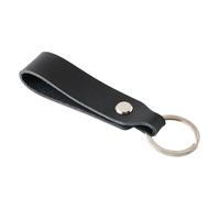Birtern Porte-clés en cuir | Porte-clés de voiture et de maison pour homme et femme | Dragonne pour amis, père, adultes, famille, femme, mère, sœur, homme, maman, papa, Noir , Refer to description