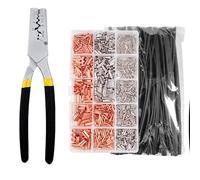 Birtern Raccords de tubes en cuivre - Outil de sertissage - Kit d'outils de sertissage de tubes en cuivre - Sécurité pour émetteurs, régulateurs de tension, générateurs