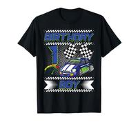 Birthday Boy 1 Year Race Car 1st Birthday Racing Car T-Shirt