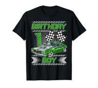 Birthday Boy 1 Year Race Car 1st Birthday Racing Car T-Shirt