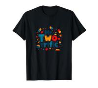 Birthday Boy 2 Mr. Two-rific Celebration T-Shirt, Homme, Noir, XXL