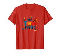 Birthday Boy 2 Mr. Two-rific Celebration T-Shirt, Homme, Rouge, XL