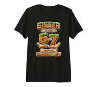 Birthday Boy 6 Now 7 Ans 6-7 Pixel Game 67 Sister T-Shirt Haut de Gamme