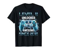 Birthday Boy 8 Time to up Level, 8th Birthday Boy Gamer T-Shirt