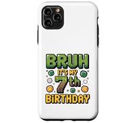 Birthday Boy Bruh C'est Mon 7e Anniversaire Gamer Pixel Number Coque pour iPhone 11 Pro Max
