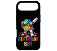 Birthday Boy Dabbing Master Builder Blocks Bricks B Day Coque pour iPhone Air
