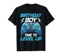 Birthday Boy Time To Level Up Console de jeu vidéo frère et sœur T-Shirt