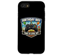 Birthday Boy Time to Level Up Gamer Jeu vidéo Enfant Coque pour iPhone SE (2020) / 7/8