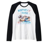 Birthday Cruise Squad 2026 Party Crew on Board Ship Vacation Manche Raglan