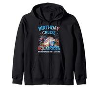 Birthday Cruise Squad 2026 Party Crew on Board Ship Vacation Sweat à Capuche