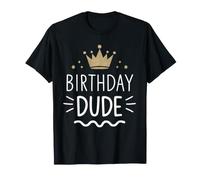 Birthday Dude Retro King Celebrate T-Shirt