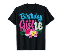 Birthday Girl 16 Year Old Ocean Hawaii 16th T-Shirt