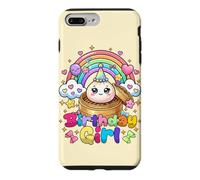 Birthday Girl Candy Pastel Esthétique Kids Kawaii Dumpling Coque pour iPhone 7 Plus/8 Plus