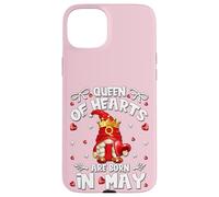 Birthday Gnomes for Women Queen of Hearts are Born in May Coque pour iPhone 15 Plus